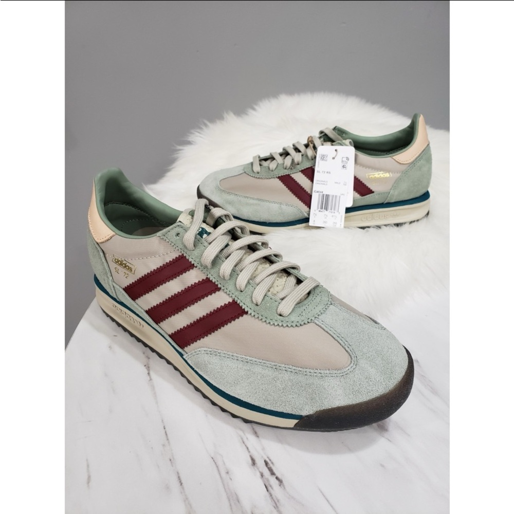 Adidas Women’s 9, men’s 8. Putty and grey SL72 Sneakers
